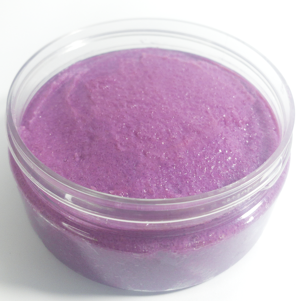 body scrub purple 200 grams