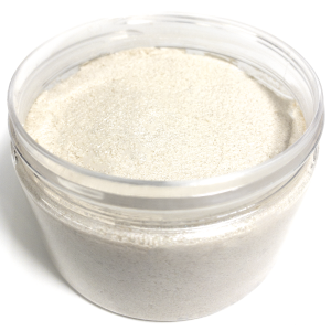 body scrub with silver shimmer 300 grams