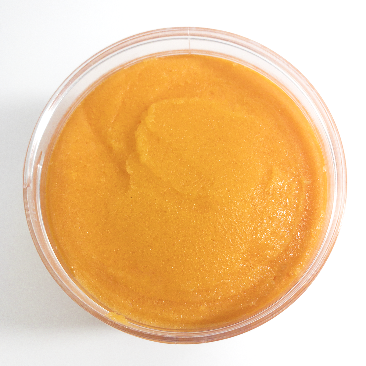 orange body scrub